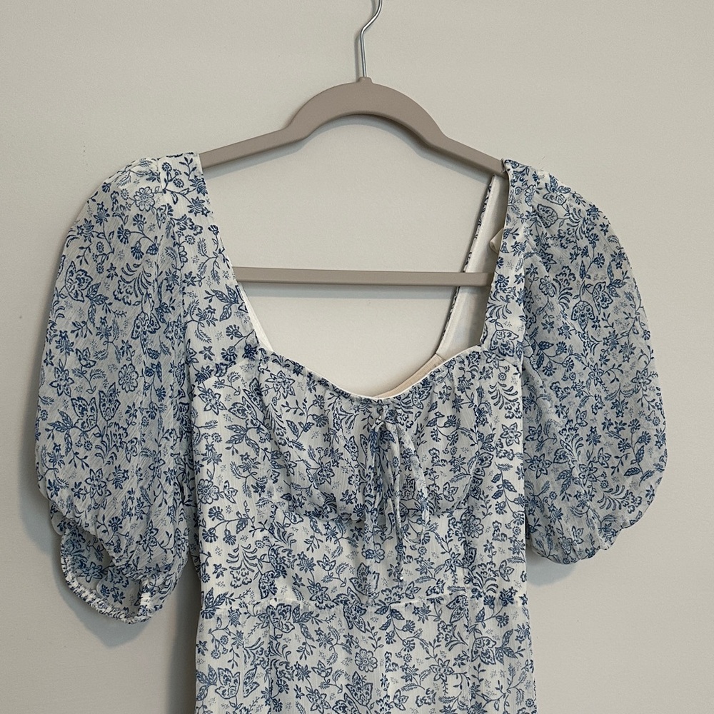 Sienna Sky Cream Off-Shoulder Dress